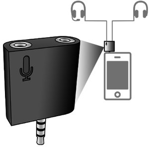 Wiretap Headphone/Microphone Splitter