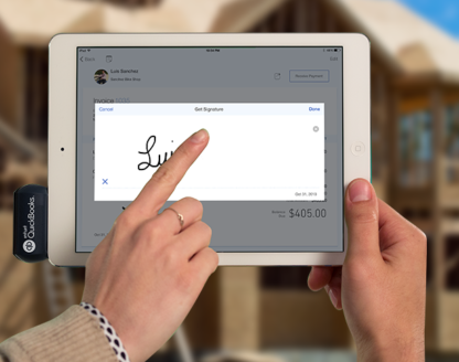 Intuit GoPayment with iPad